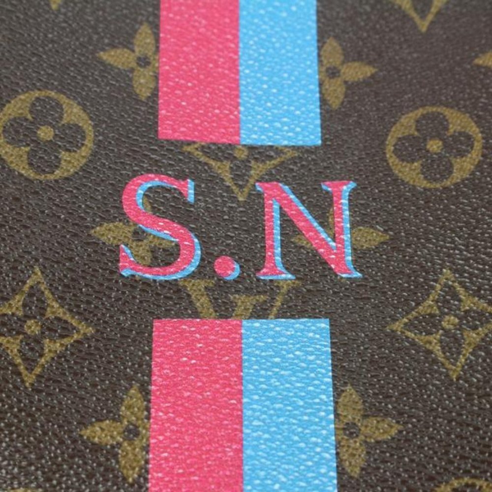 Louis Vuitton Limited Small Mon Monogram Neverfull PM Tote 97lv28 - Picture 10 of 12